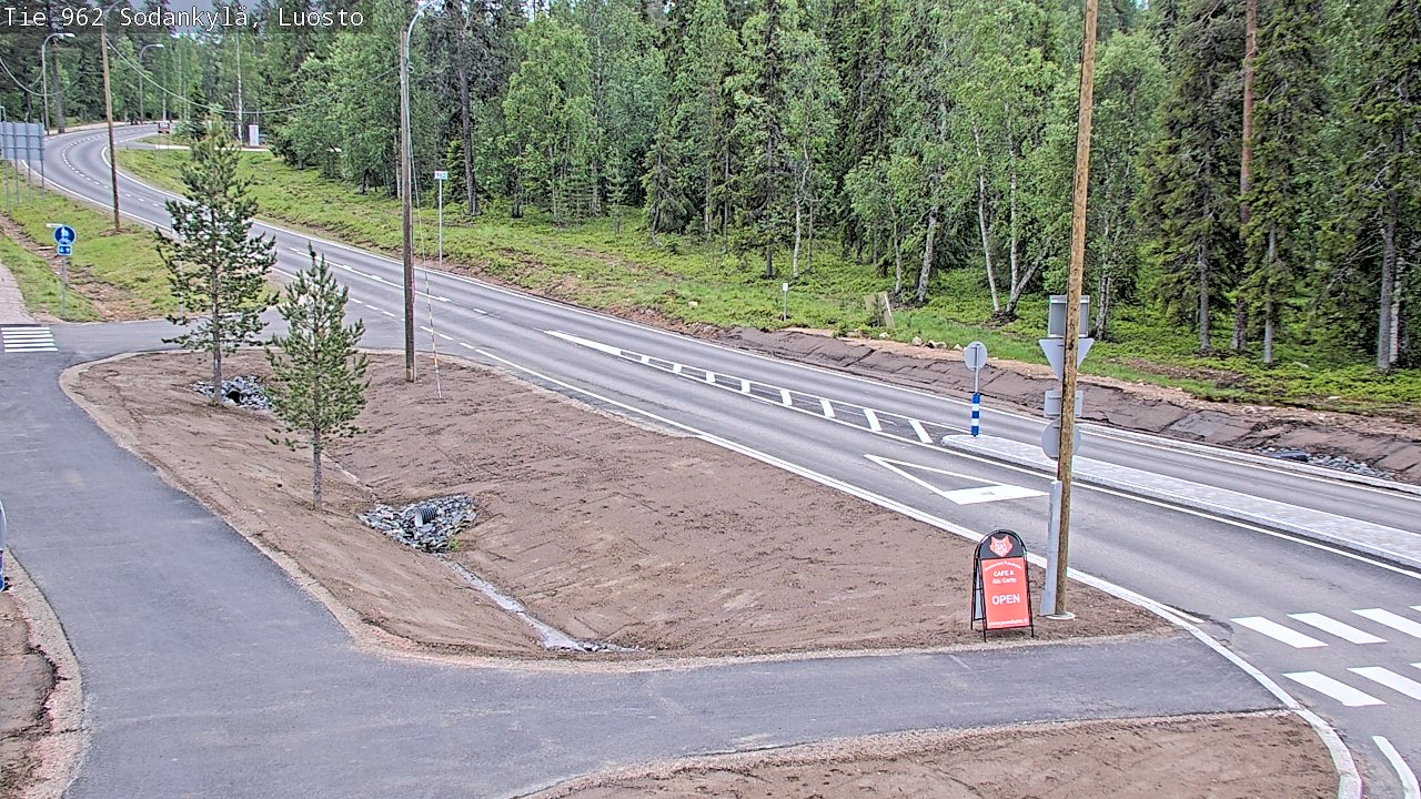 Kelikamerat Kuva Tie 962 Sodankylä, Luosto, Sodankylä, Lappi