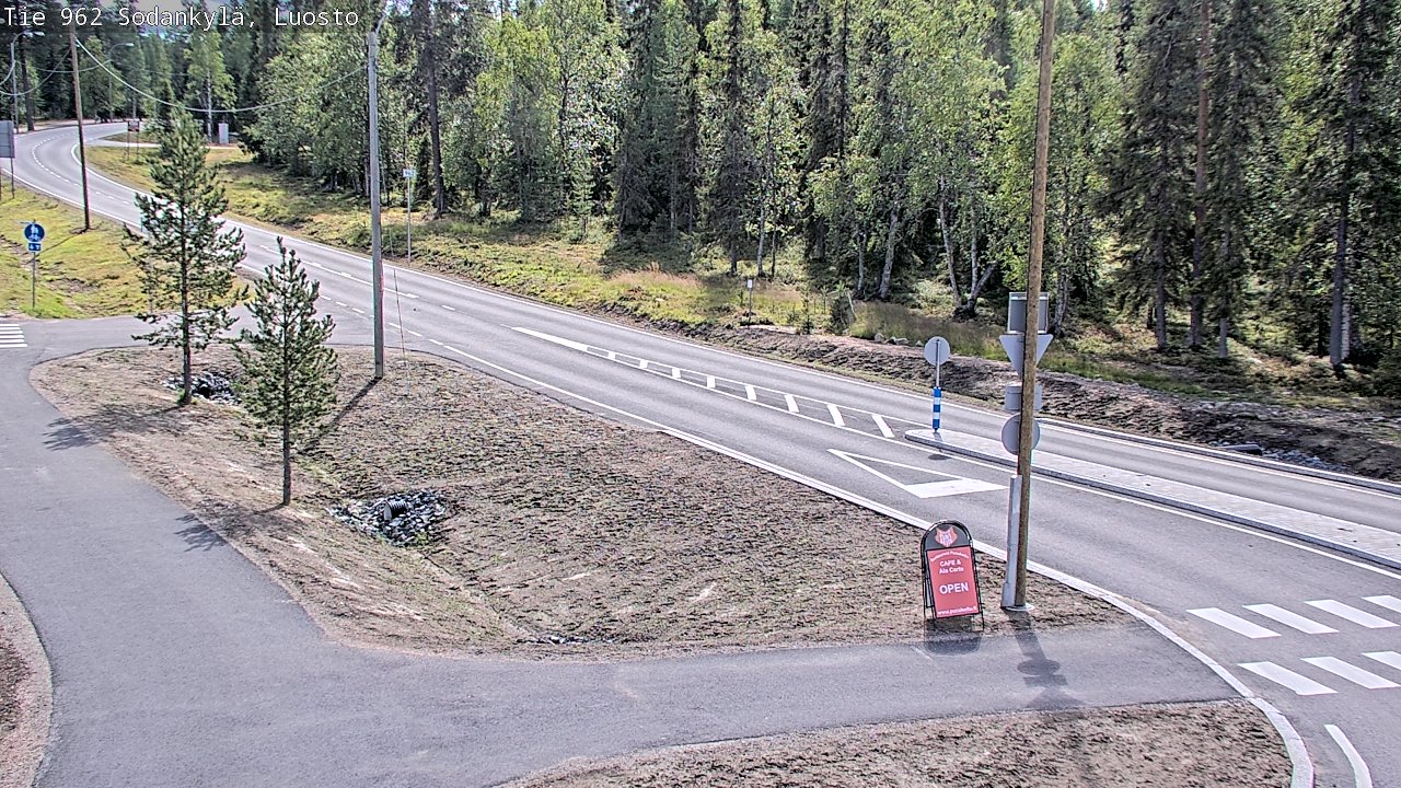 Weather Camera Image Road 962 Sodankylä, Luosto, Sodankylä, Lappi
