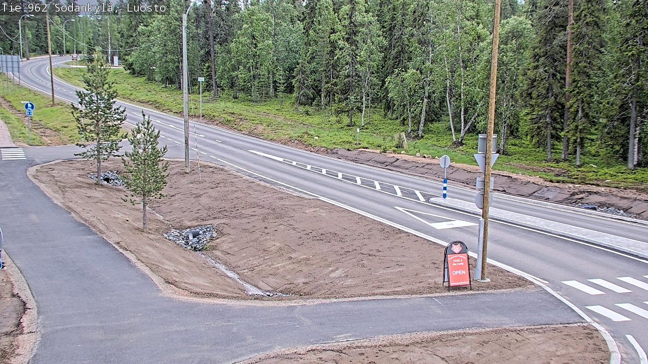 Kelikamerat Kuva Tie 962 Sodankylä, Luosto, Sodankylä, Lappi