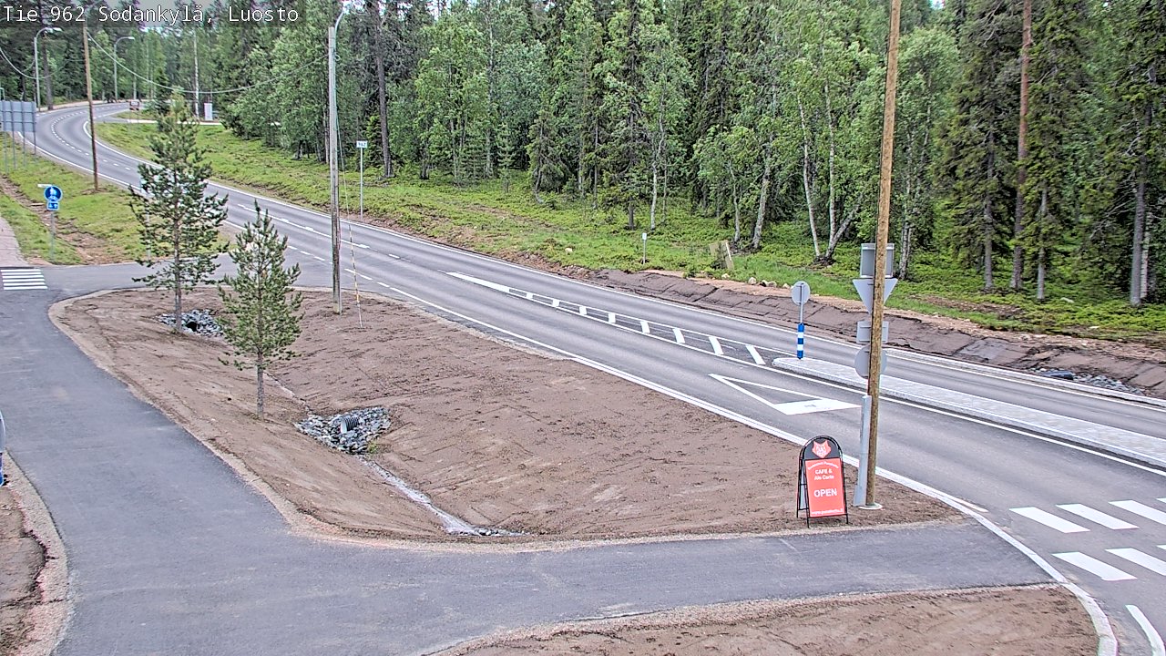 Kelikamerat Kuva Tie 962 Sodankylä, Luosto, Sodankylä, Lappi
