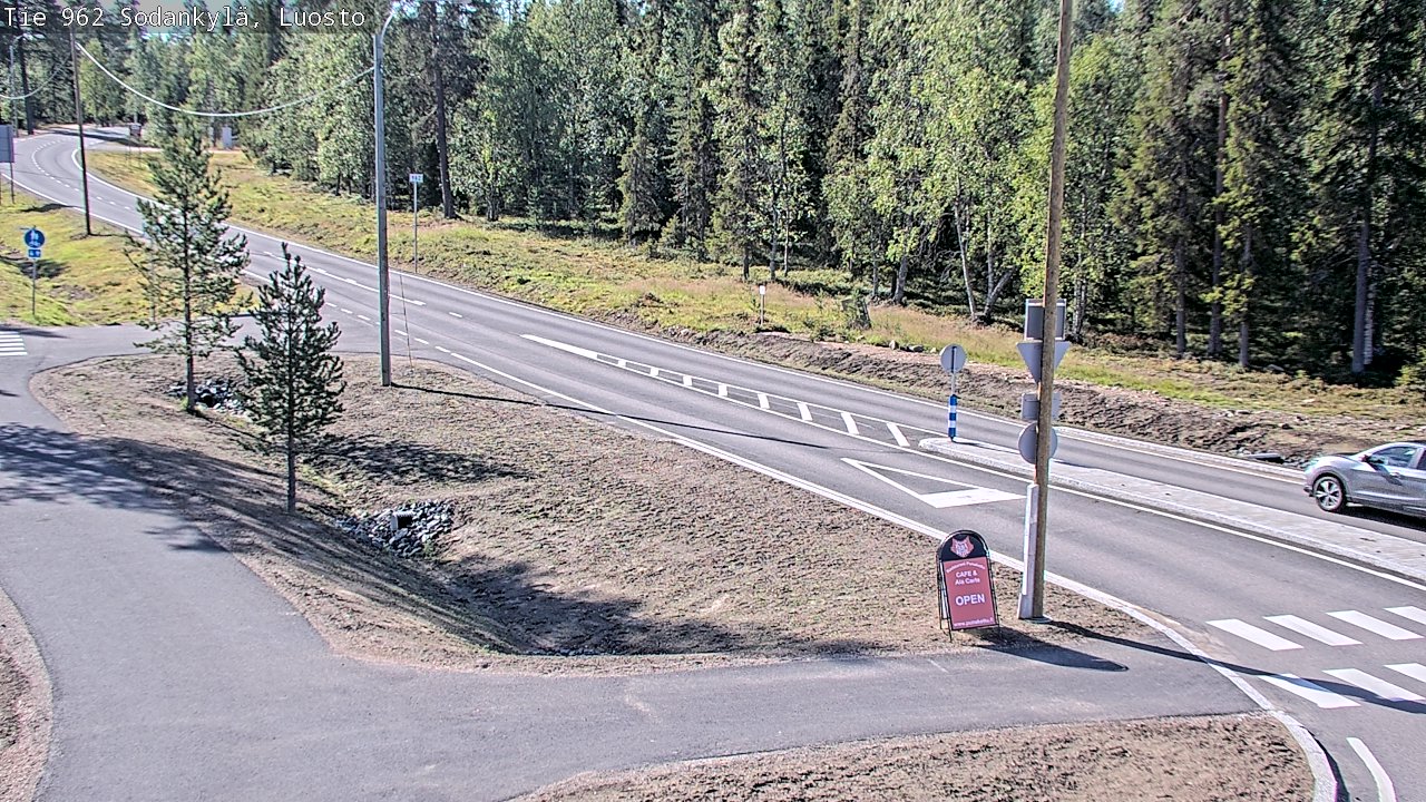 Weather Camera Image Road 962 Sodankylä, Luosto, Sodankylä, Lappi