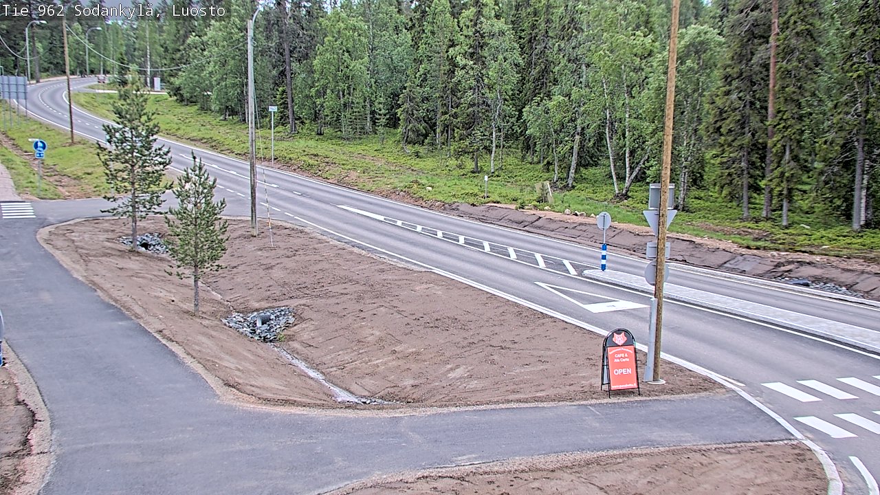 Kelikamerat Kuva Tie 962 Sodankylä, Luosto, Sodankylä, Lappi