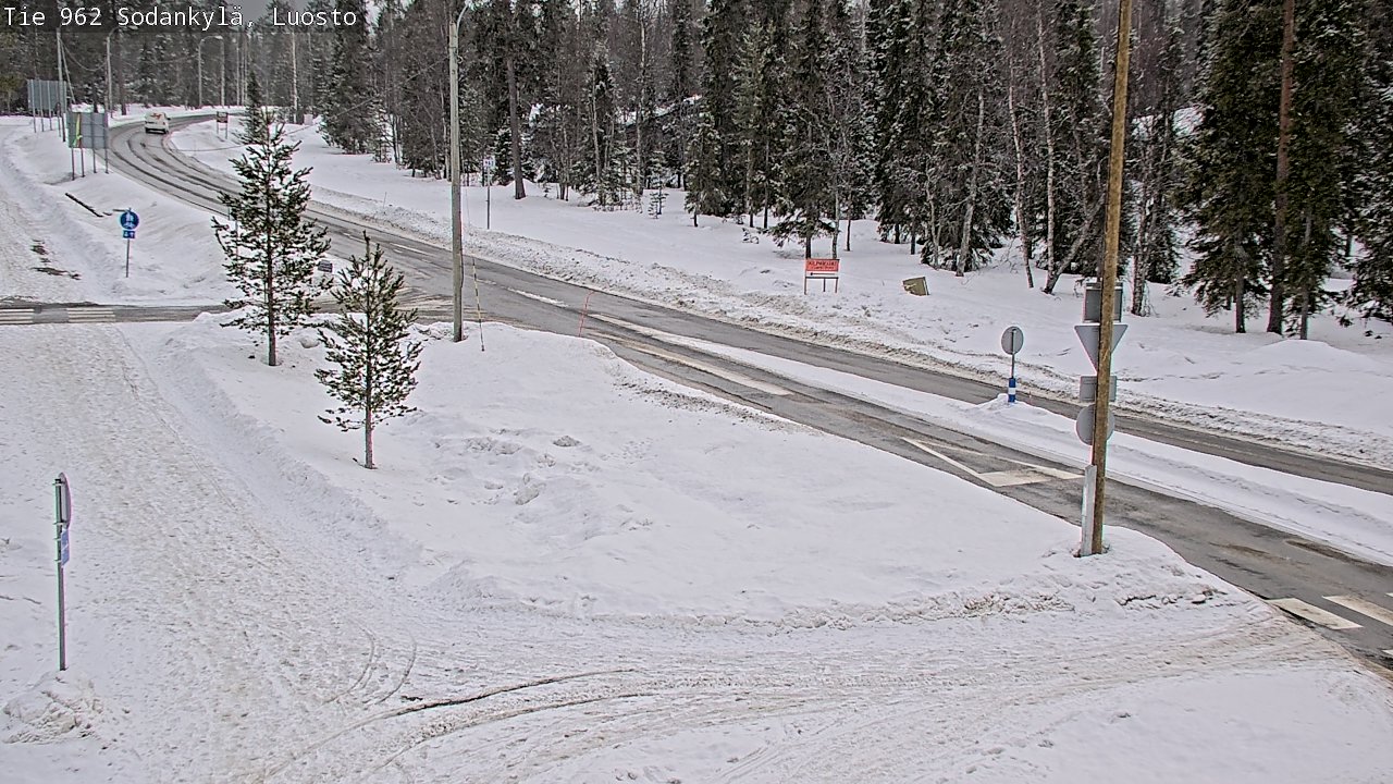 Kelikamerat Kuva Tie 962 Sodankylä, Luosto, Sodankylä, Lappi