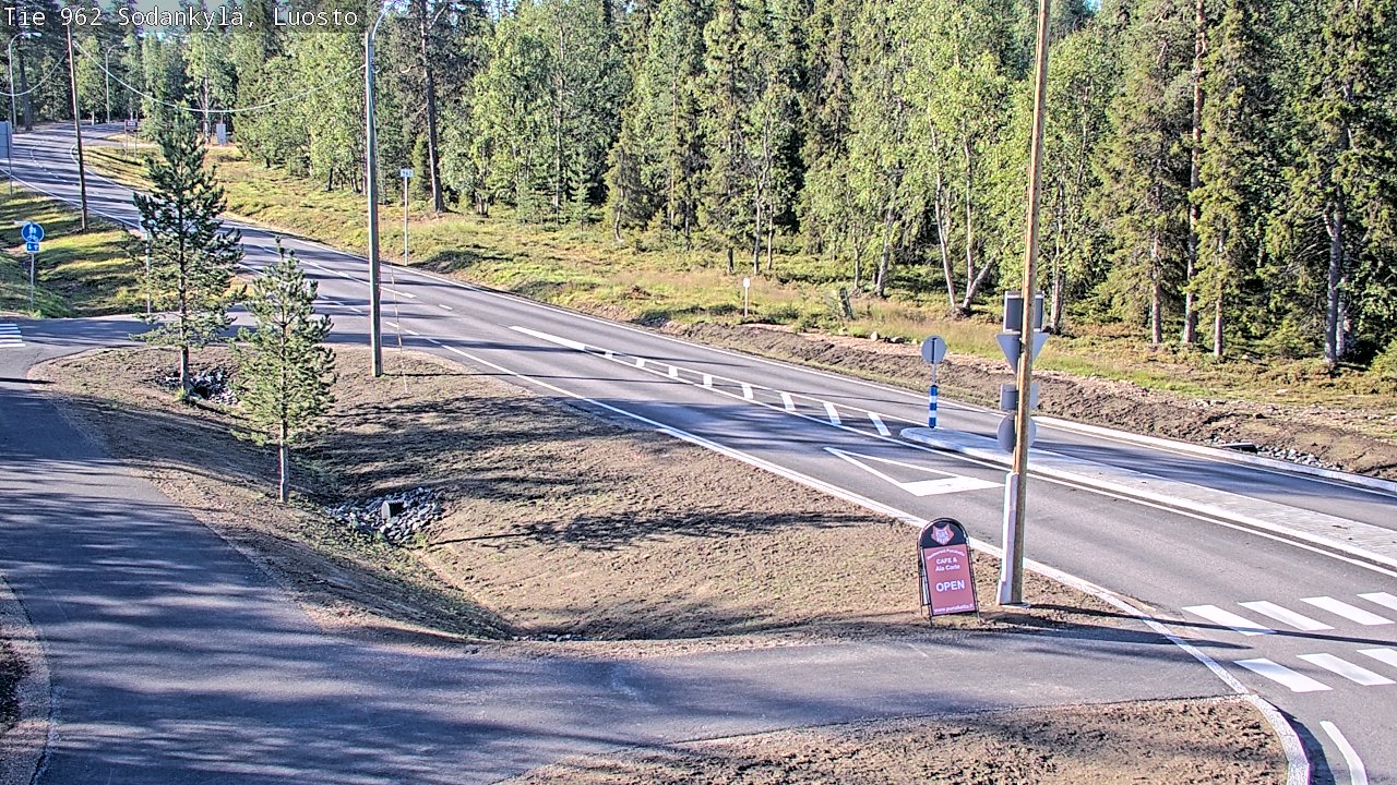 Weather Camera Image Road 962 Sodankylä, Luosto, Sodankylä, Lappi