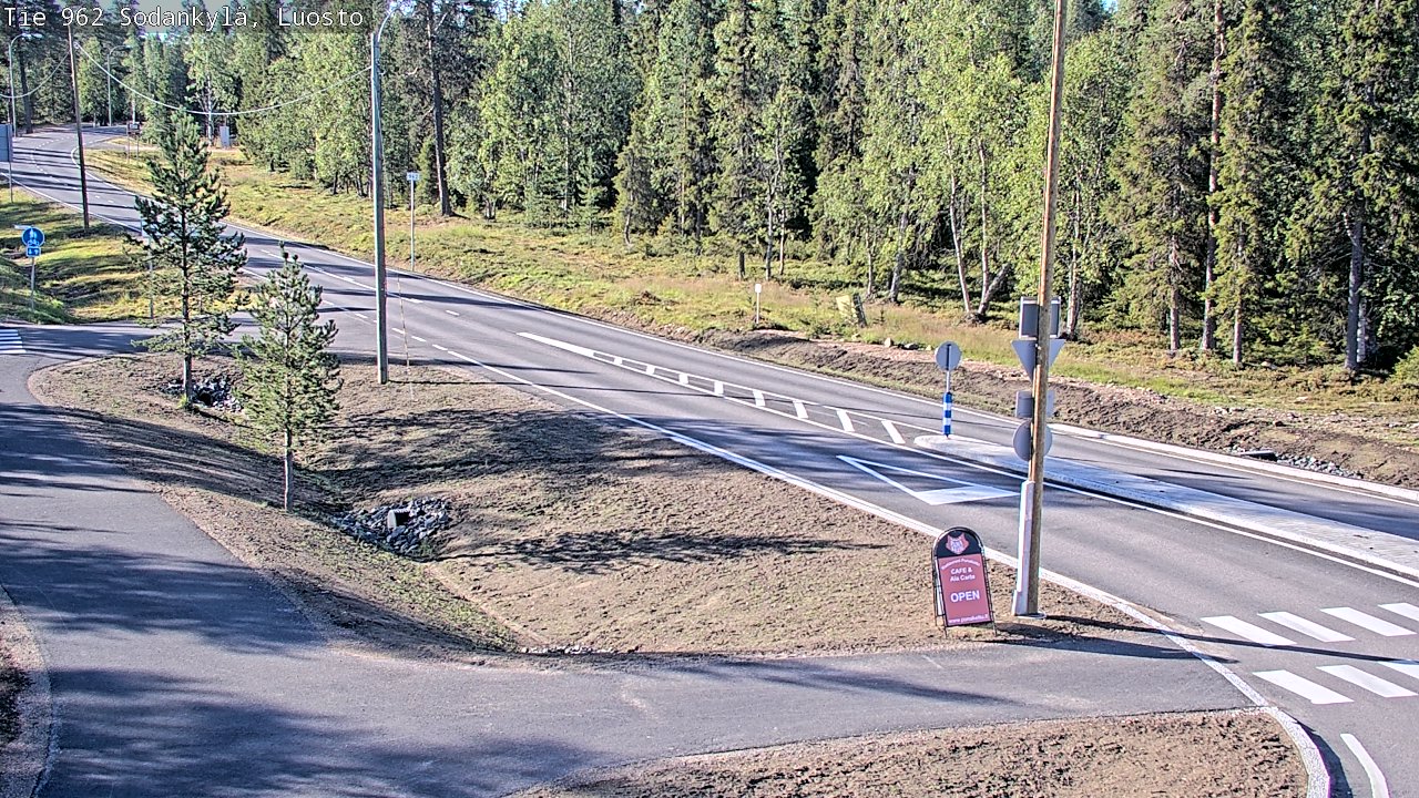 Weather Camera Image Road 962 Sodankylä, Luosto, Sodankylä, Lappi