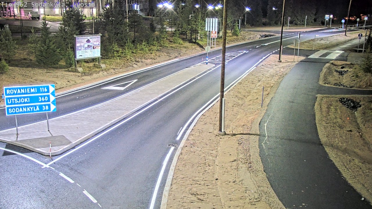 Kelikamerat Kuva Tie 962 Sodankylä, Luosto, Sodankylä, Lappi