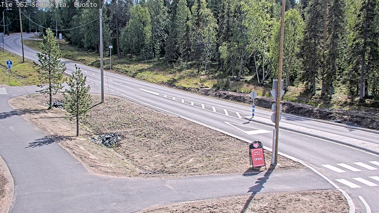Weather Camera Image Road 962 Sodankylä, Luosto, Sodankylä, Lappi