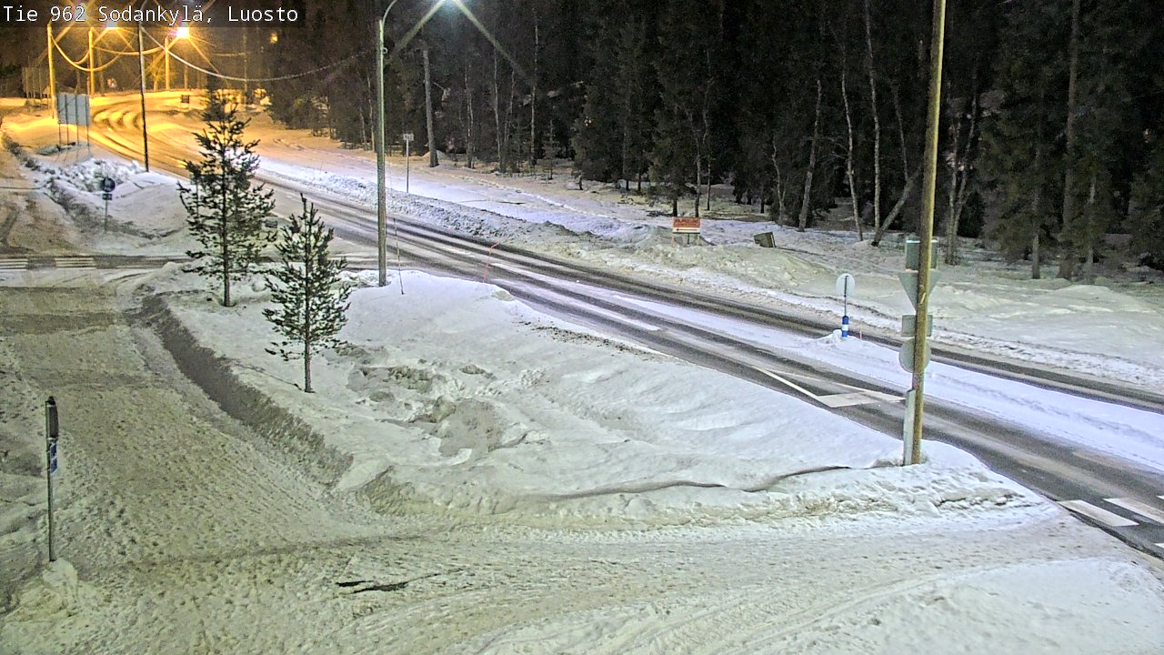 Kelikamerat Kuva Tie 962 Sodankylä, Luosto, Sodankylä, Lappi
