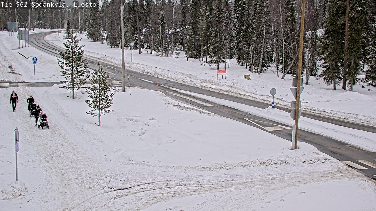 Kelikamerat Kuva Tie 962 Sodankylä, Luosto, Sodankylä, Lappi