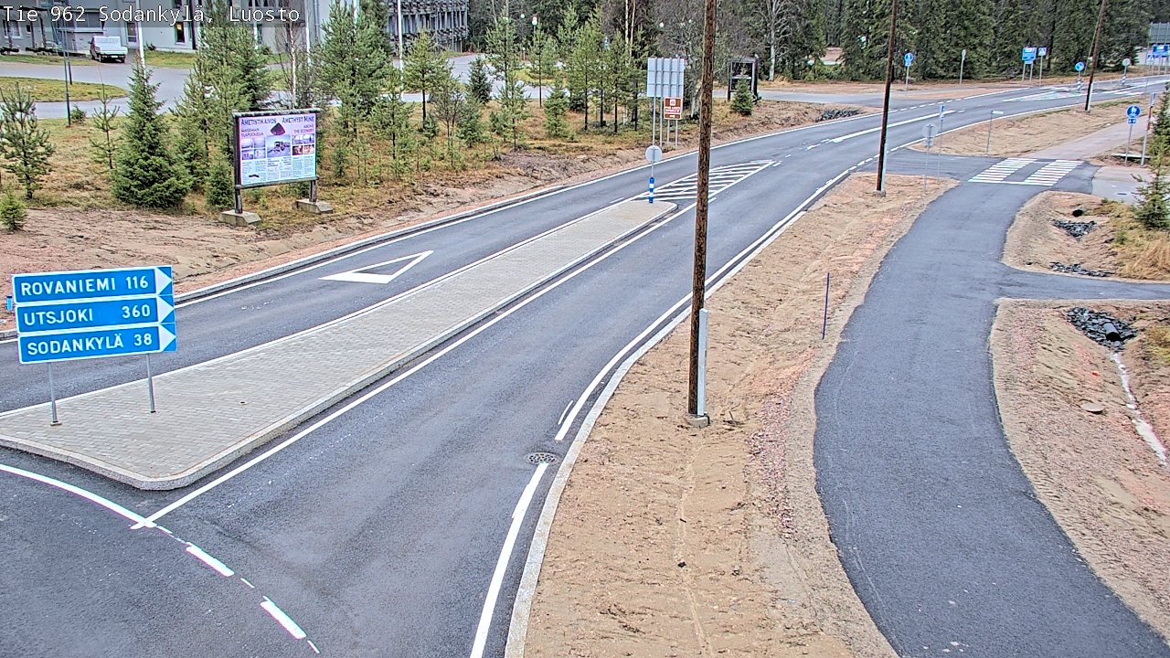 Kelikamerat Kuva Tie 962 Sodankylä, Luosto, Sodankylä, Lappi