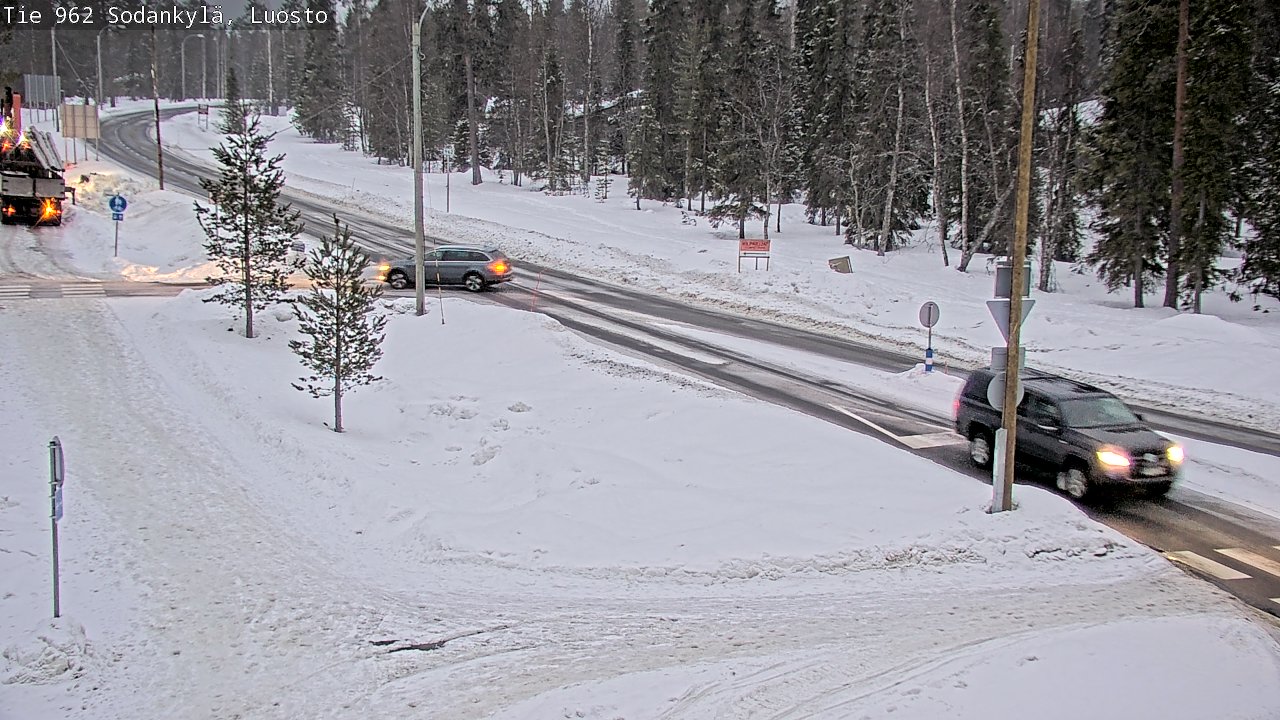 Kelikamerat Kuva Tie 962 Sodankylä, Luosto, Sodankylä, Lappi