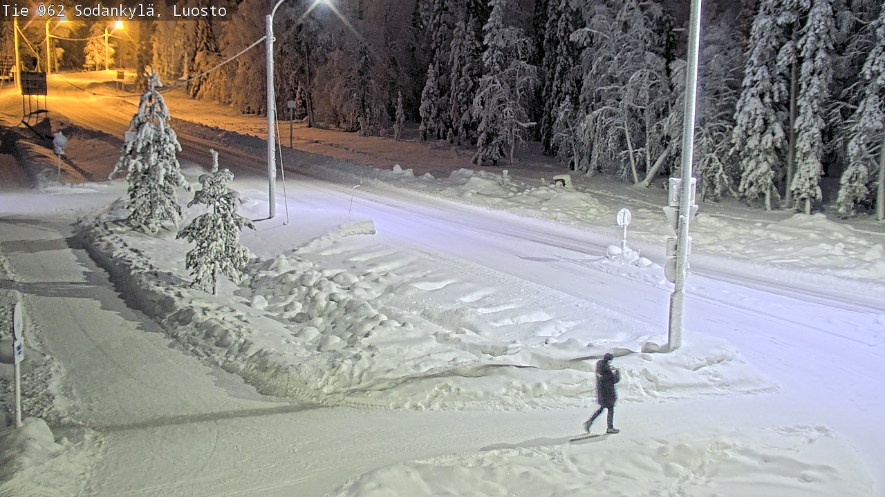 Kelikamerat Kuva Tie 962 Sodankylä, Luosto, Sodankylä, Lappi