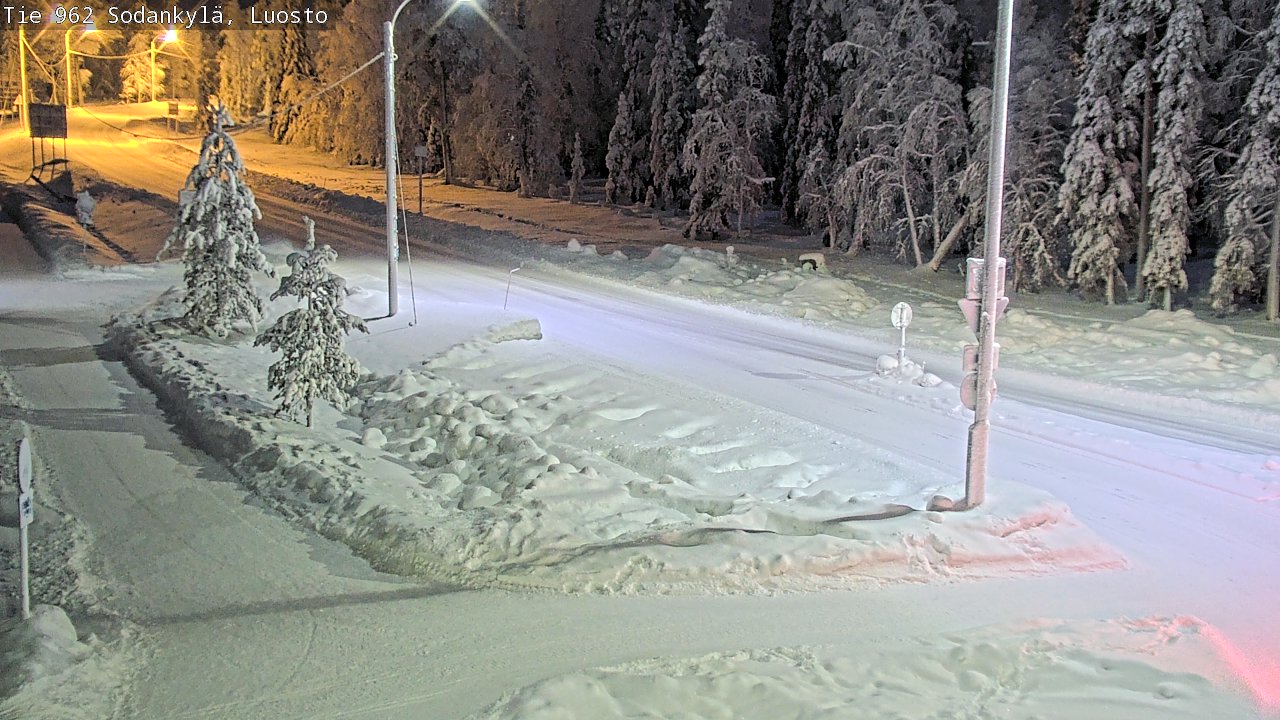 Kelikamerat Kuva Tie 962 Sodankylä, Luosto, Sodankylä, Lappi