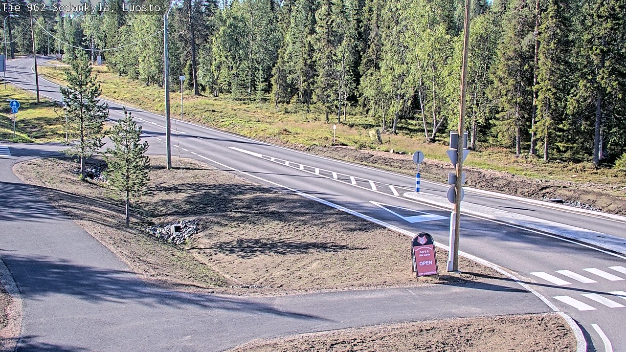 Weather Camera Image Road 962 Sodankylä, Luosto, Sodankylä, Lappi
