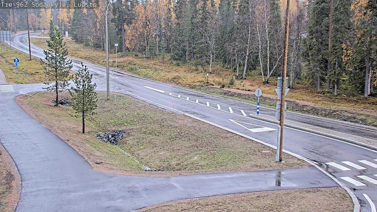 Weather Camera Image Road 962 Sodankylä, Luosto, Sodankylä, Lappi