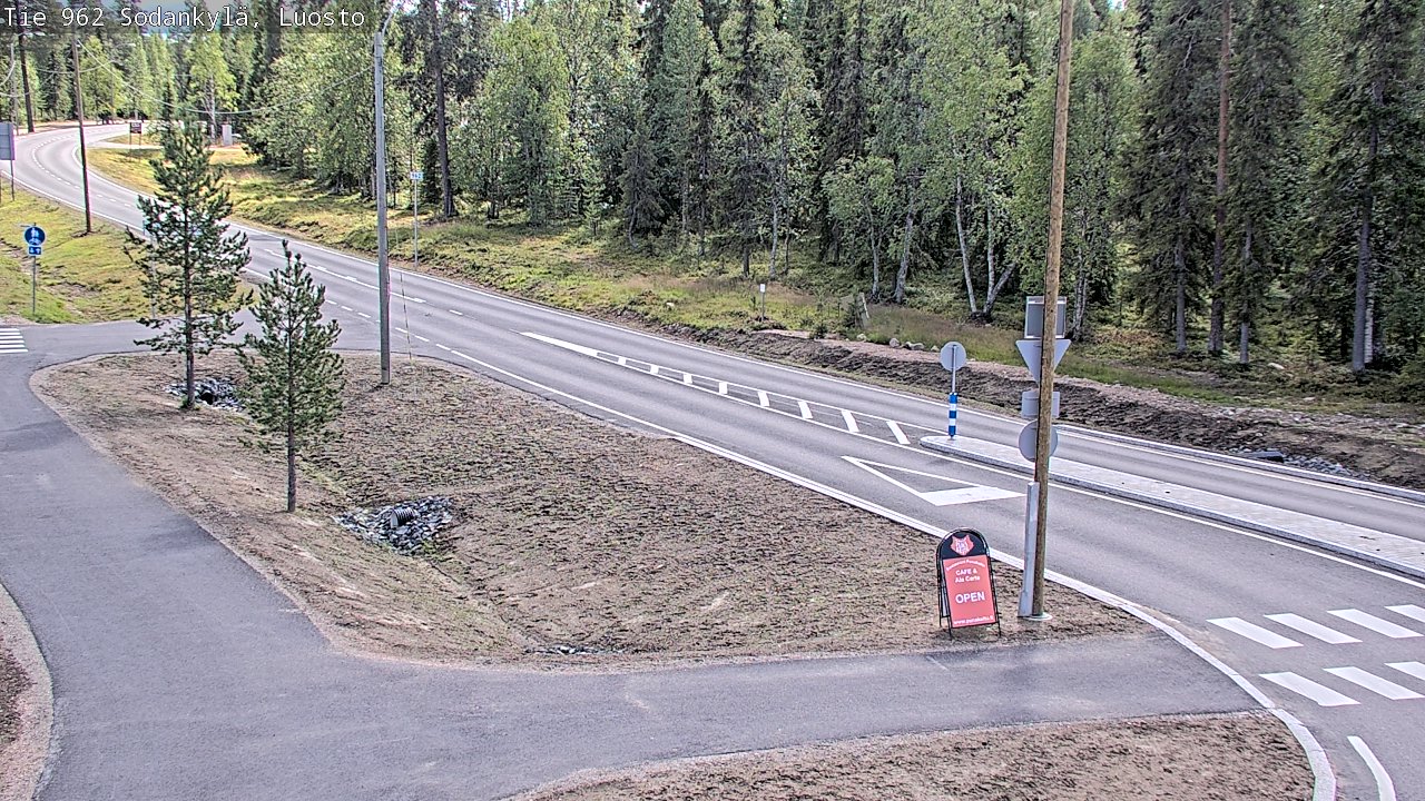 Weather Camera Image Road 962 Sodankylä, Luosto, Sodankylä, Lappi
