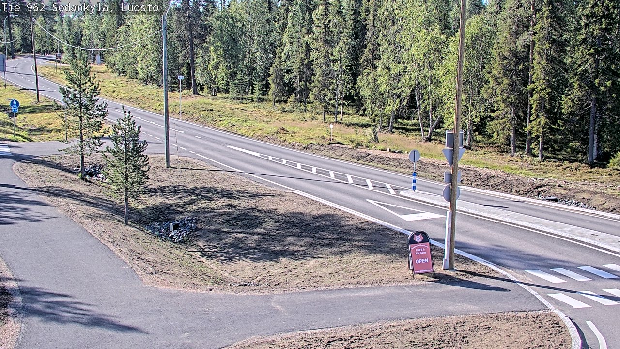 Weather Camera Image Road 962 Sodankylä, Luosto, Sodankylä, Lappi
