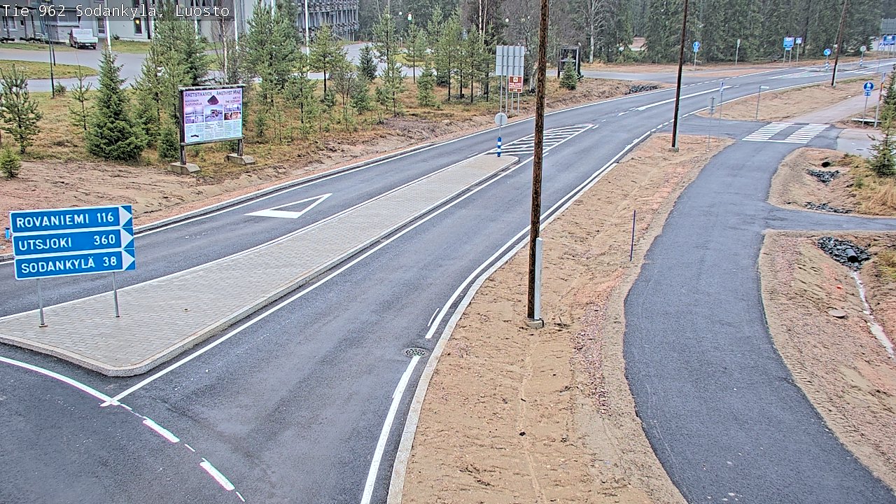 Kelikamerat Kuva Tie 962 Sodankylä, Luosto, Sodankylä, Lappi