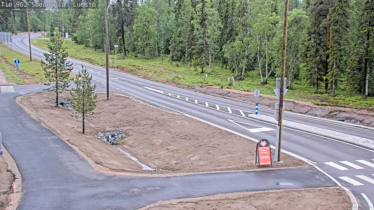 Kelikamerat Kuva Tie 962 Sodankylä, Luosto, Sodankylä, Lappi