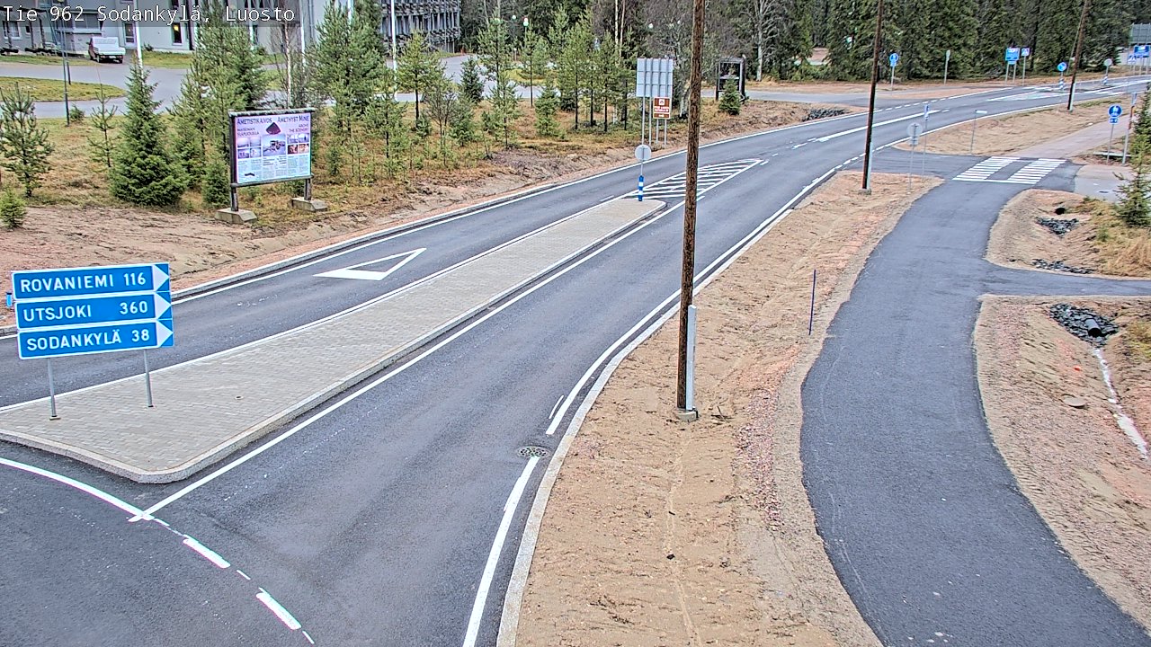 Kelikamerat Kuva Tie 962 Sodankylä, Luosto, Sodankylä, Lappi