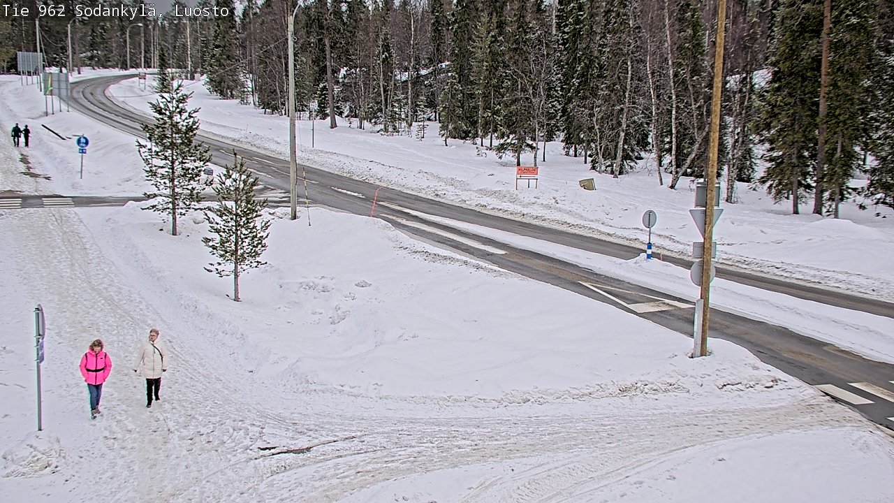 Kelikamerat Kuva Tie 962 Sodankylä, Luosto, Sodankylä, Lappi