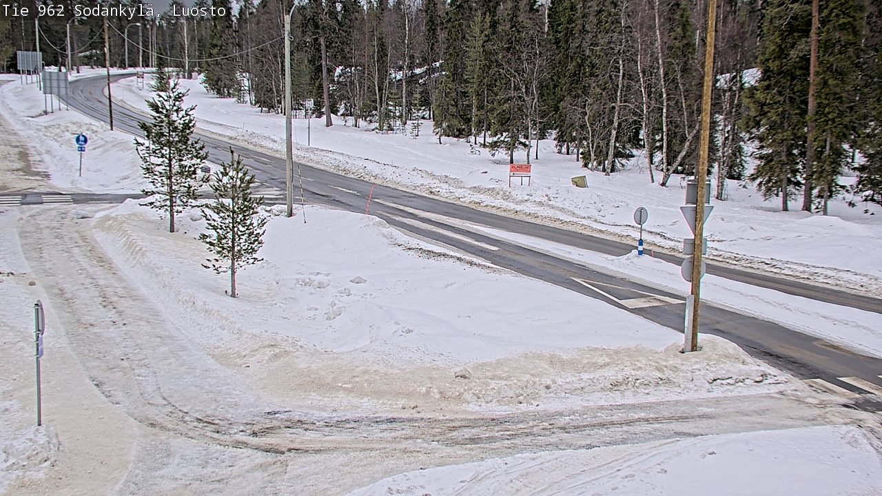 Kelikamerat Kuva Tie 962 Sodankylä, Luosto, Sodankylä, Lappi