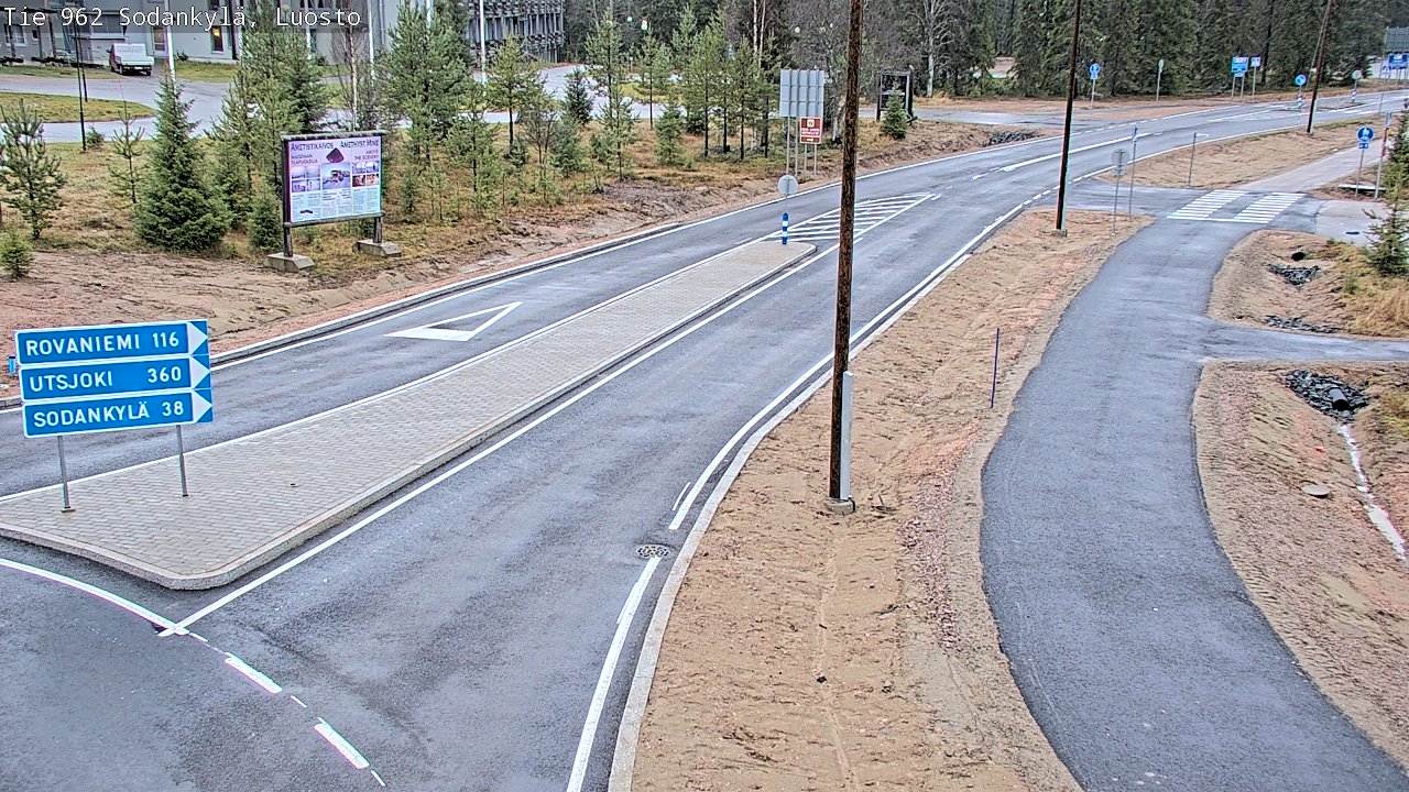 Kelikamerat Kuva Tie 962 Sodankylä, Luosto, Sodankylä, Lappi