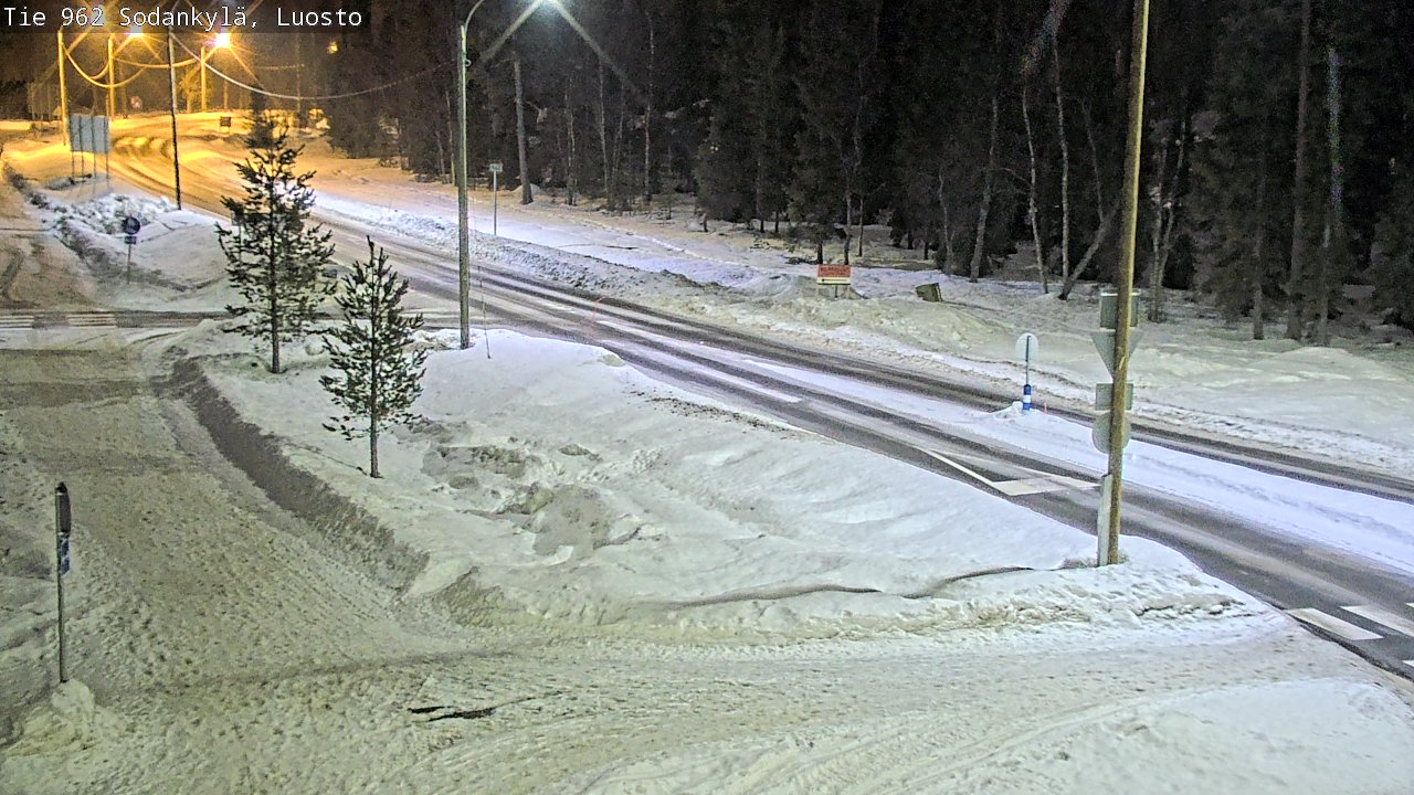 Kelikamerat Kuva Tie 962 Sodankylä, Luosto, Sodankylä, Lappi