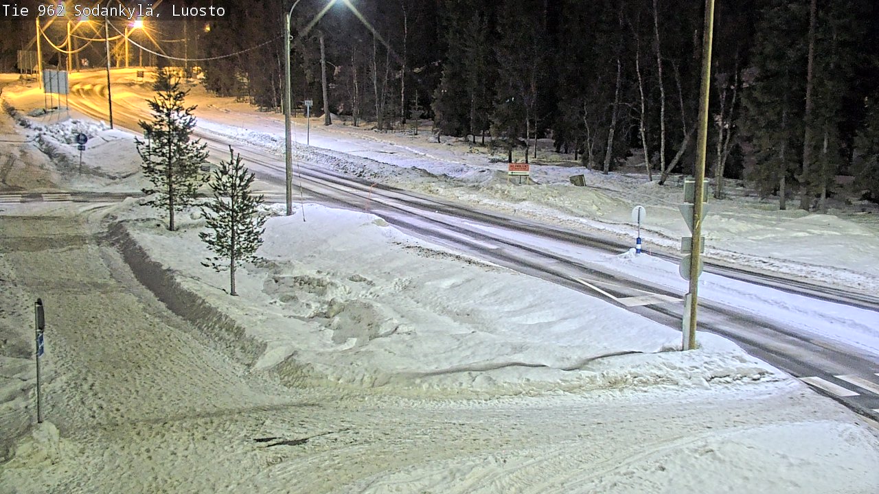 Kelikamerat Kuva Tie 962 Sodankylä, Luosto, Sodankylä, Lappi