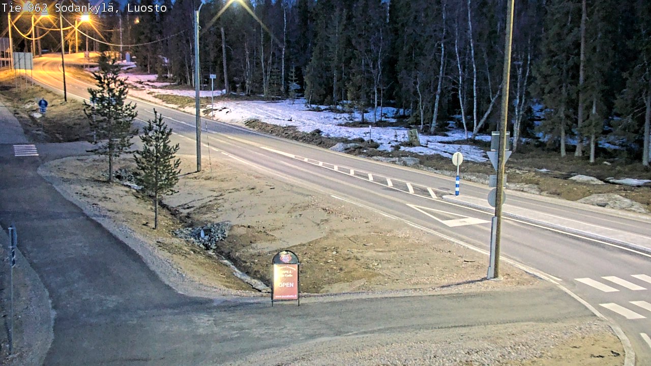 Weather Camera Image Road 962 Sodankylä, Luosto, Sodankylä, Lappi