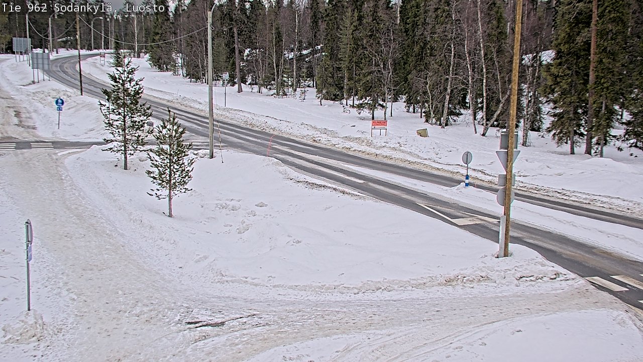Kelikamerat Kuva Tie 962 Sodankylä, Luosto, Sodankylä, Lappi