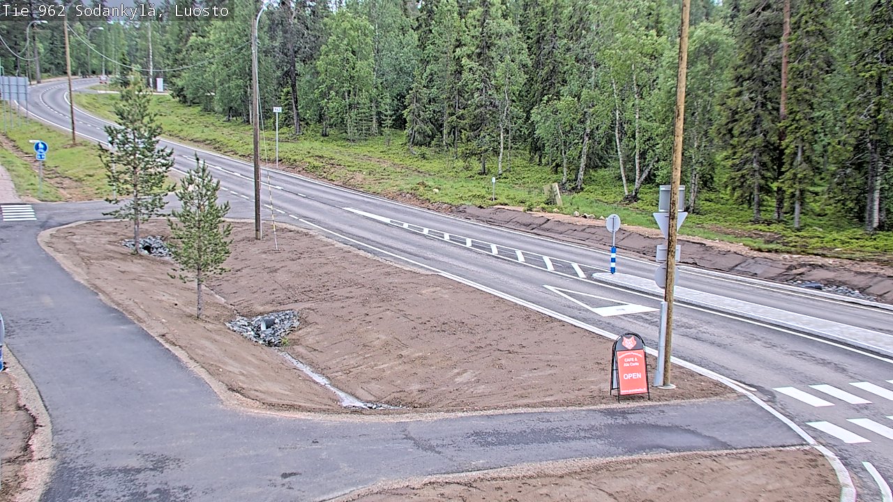 Kelikamerat Kuva Tie 962 Sodankylä, Luosto, Sodankylä, Lappi
