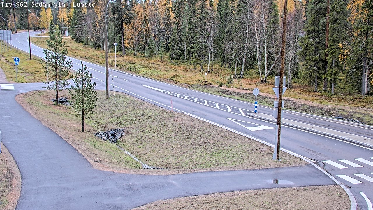 Weather Camera Image Road 962 Sodankylä, Luosto, Sodankylä, Lappi