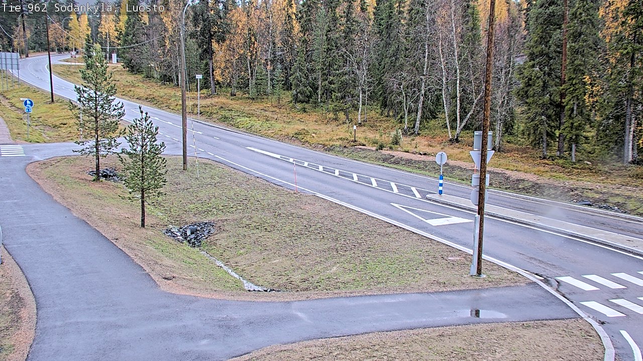 Weather Camera Image Road 962 Sodankylä, Luosto, Sodankylä, Lappi