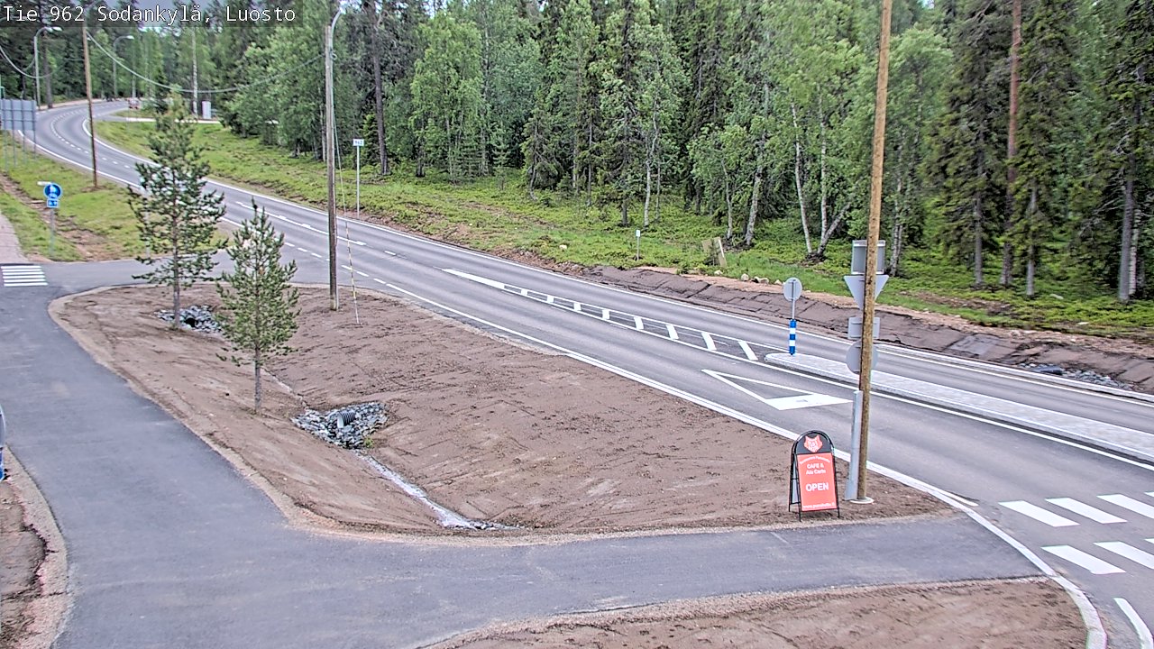 Kelikamerat Kuva Tie 962 Sodankylä, Luosto, Sodankylä, Lappi
