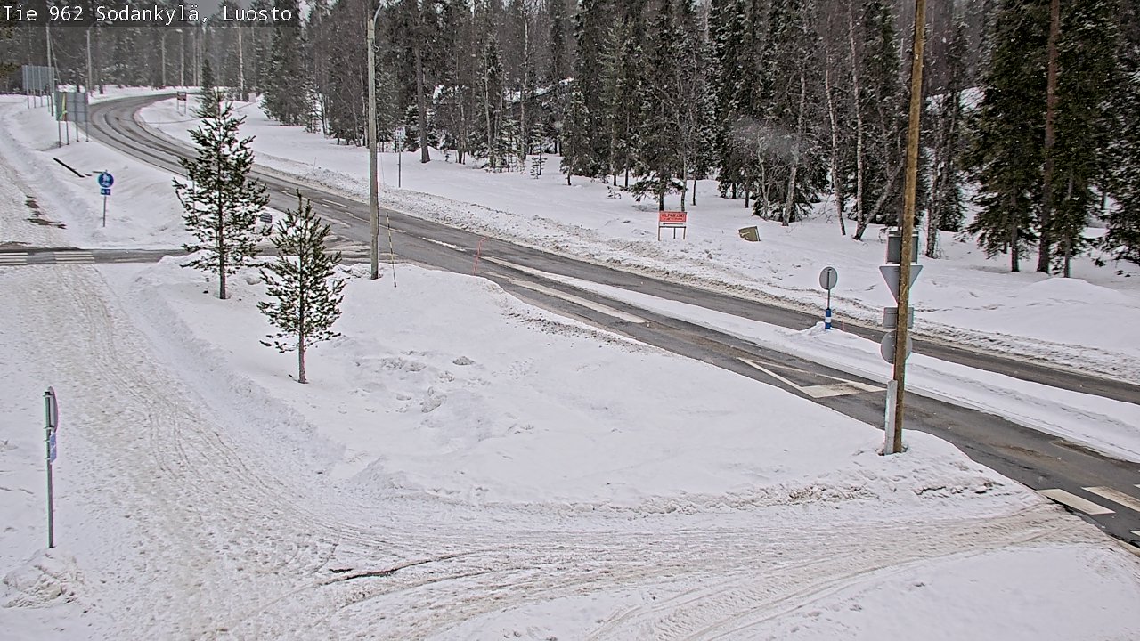 Kelikamerat Kuva Tie 962 Sodankylä, Luosto, Sodankylä, Lappi