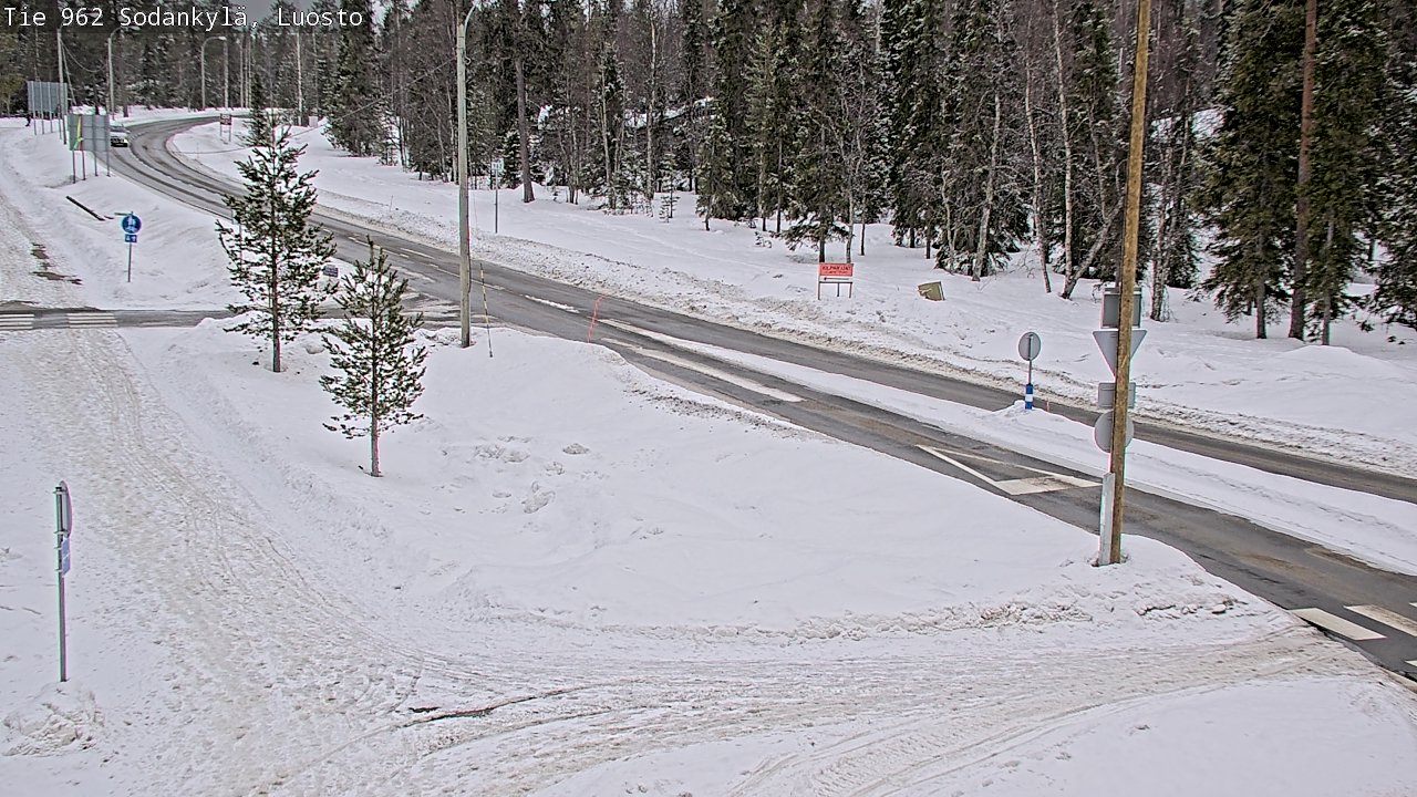 Kelikamerat Kuva Tie 962 Sodankylä, Luosto, Sodankylä, Lappi