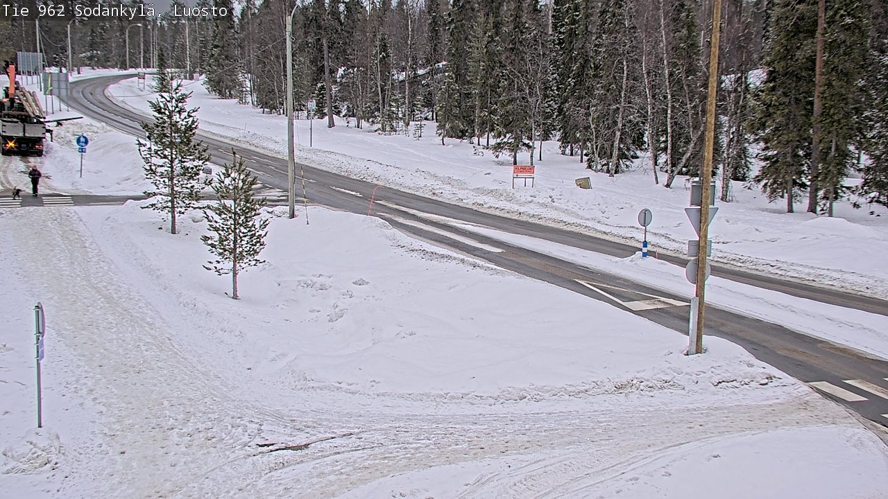 Kelikamerat Kuva Tie 962 Sodankylä, Luosto, Sodankylä, Lappi