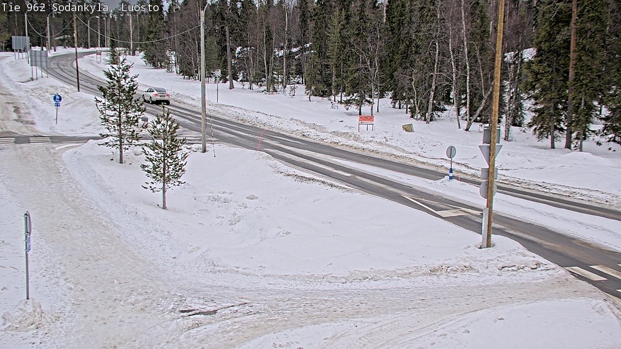 Kelikamerat Kuva Tie 962 Sodankylä, Luosto, Sodankylä, Lappi