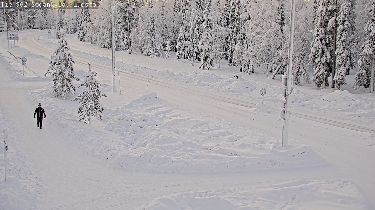 Kelikamerat Kuva Tie 962 Sodankylä, Luosto, Sodankylä, Lappi