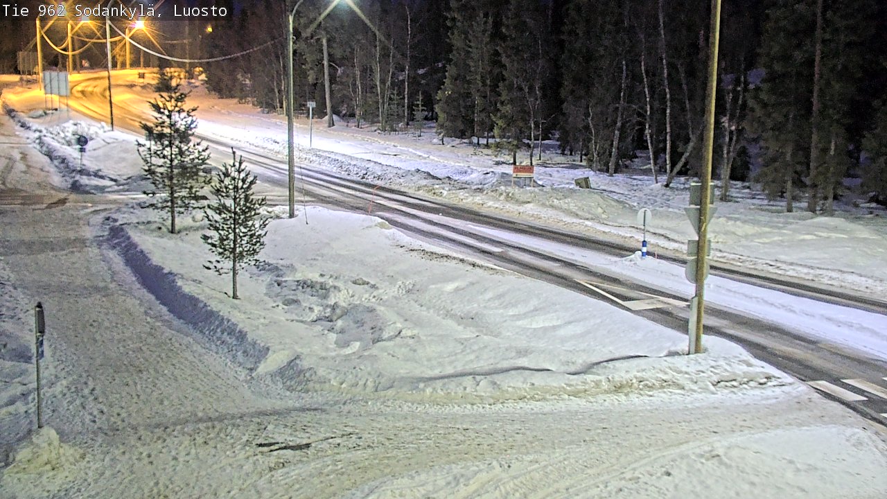 Kelikamerat Kuva Tie 962 Sodankylä, Luosto, Sodankylä, Lappi