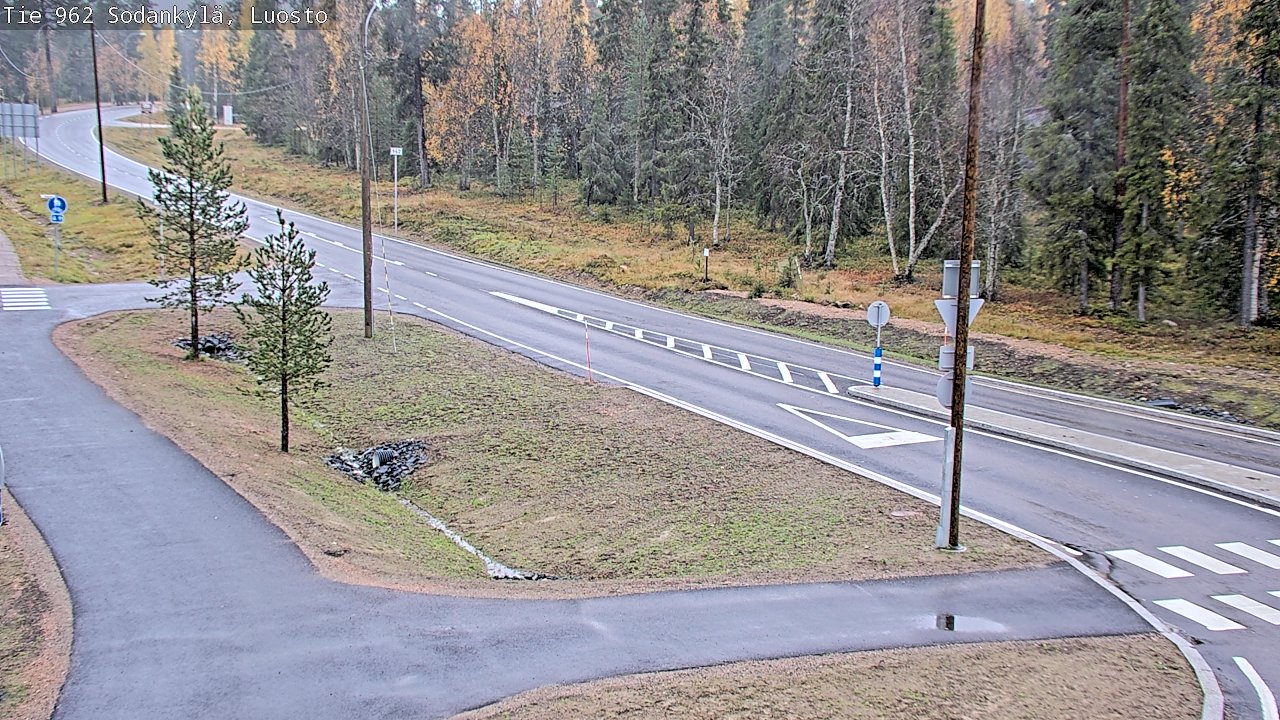 Weather Camera Image Road 962 Sodankylä, Luosto, Sodankylä, Lappi