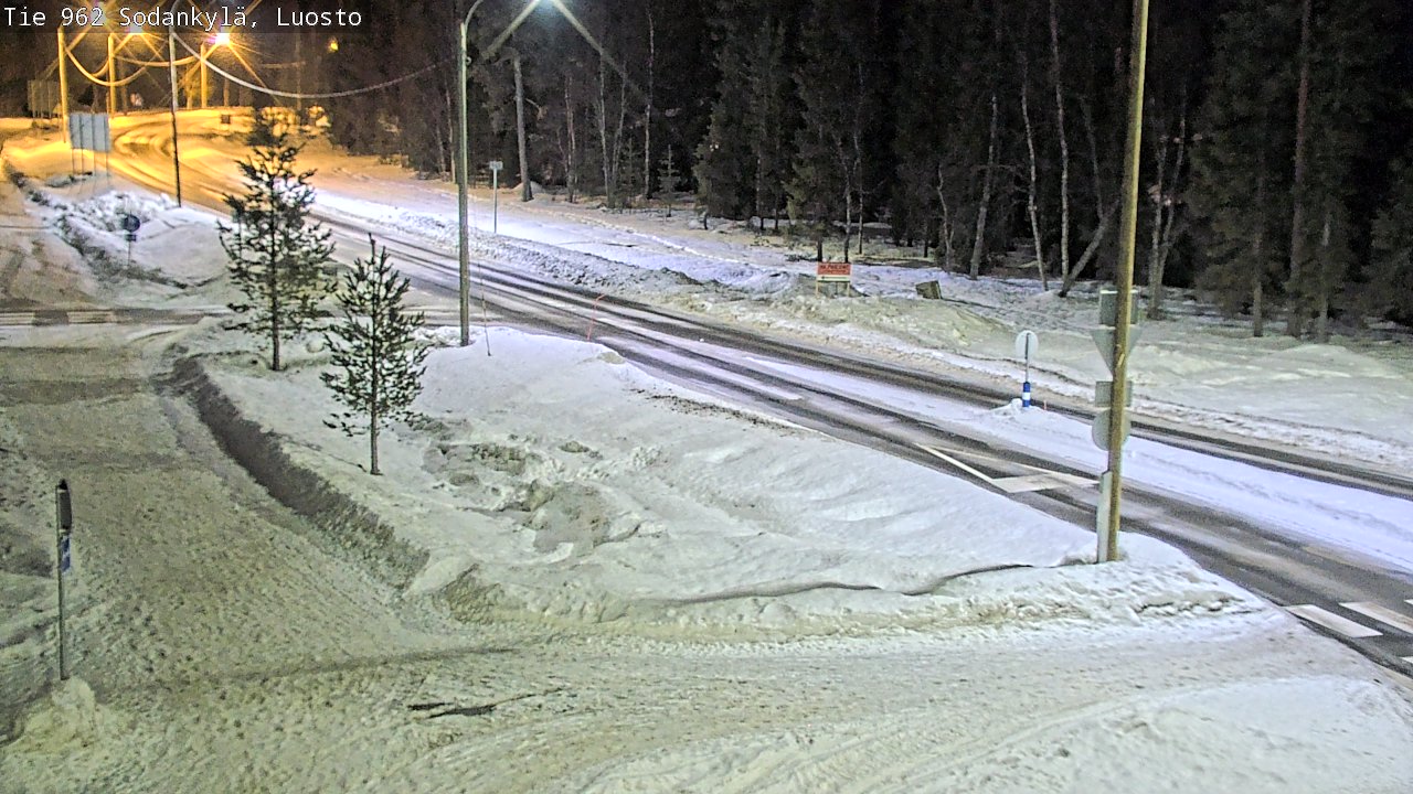 Kelikamerat Kuva Tie 962 Sodankylä, Luosto, Sodankylä, Lappi