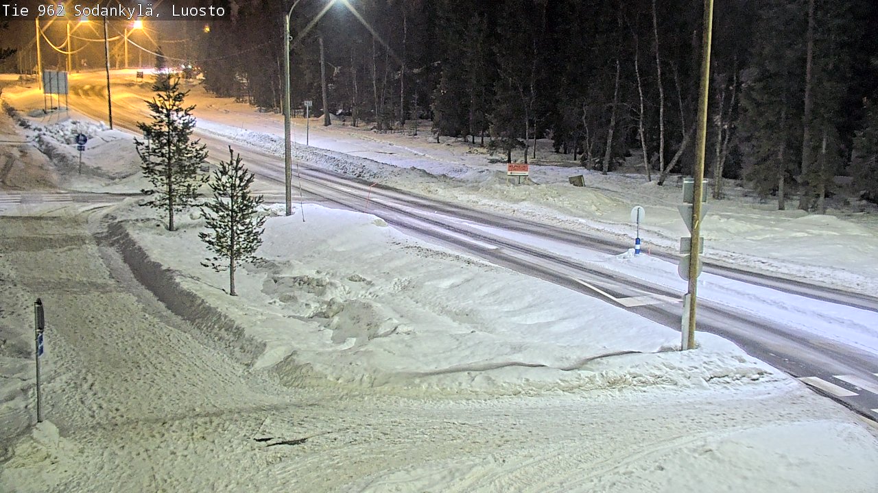 Kelikamerat Kuva Tie 962 Sodankylä, Luosto, Sodankylä, Lappi