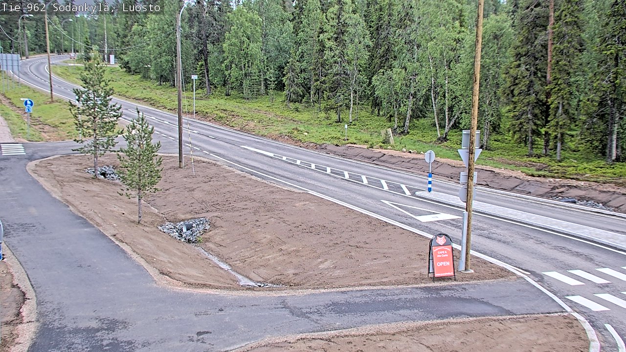 Kelikamerat Kuva Tie 962 Sodankylä, Luosto, Sodankylä, Lappi