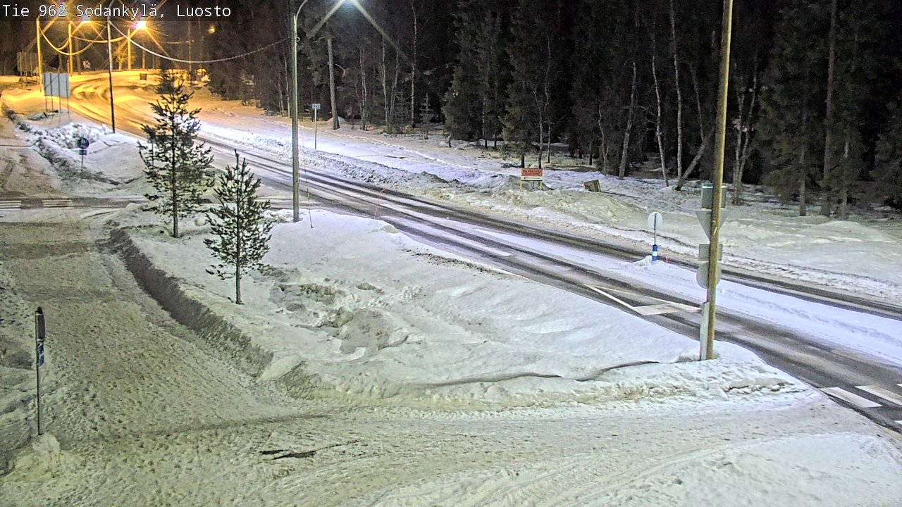Kelikamerat Kuva Tie 962 Sodankylä, Luosto, Sodankylä, Lappi