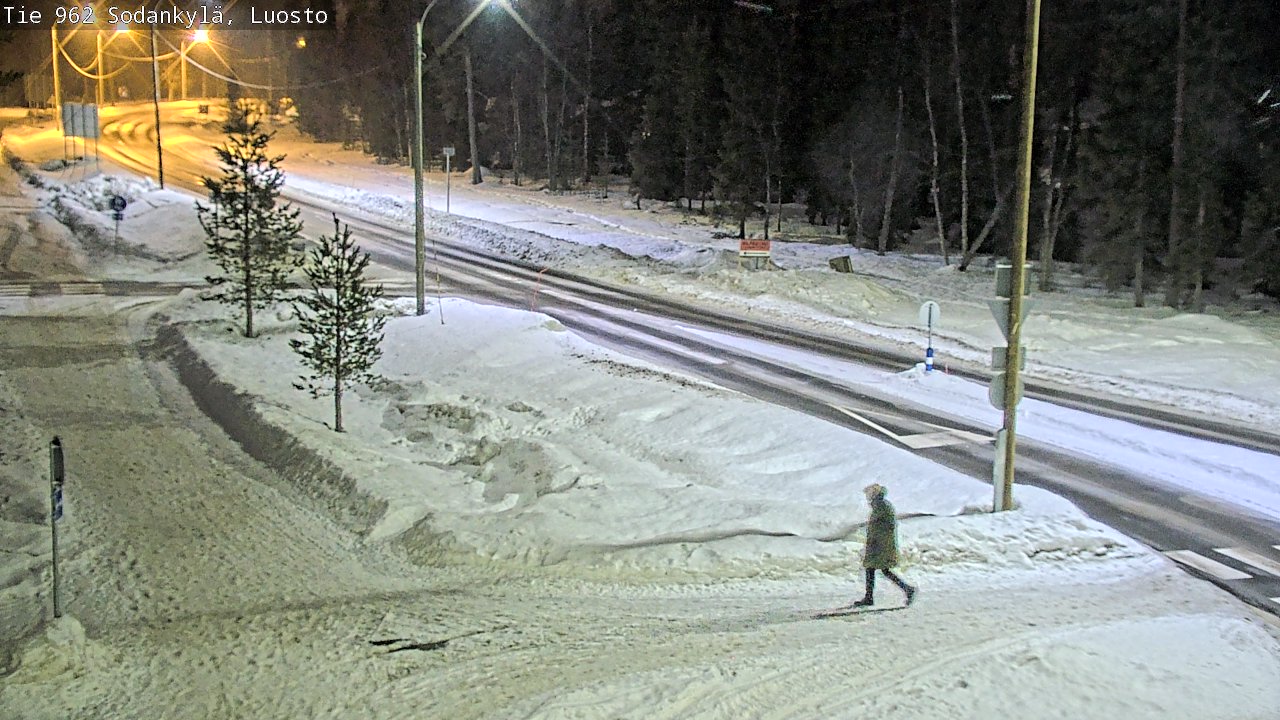 Kelikamerat Kuva Tie 962 Sodankylä, Luosto, Sodankylä, Lappi