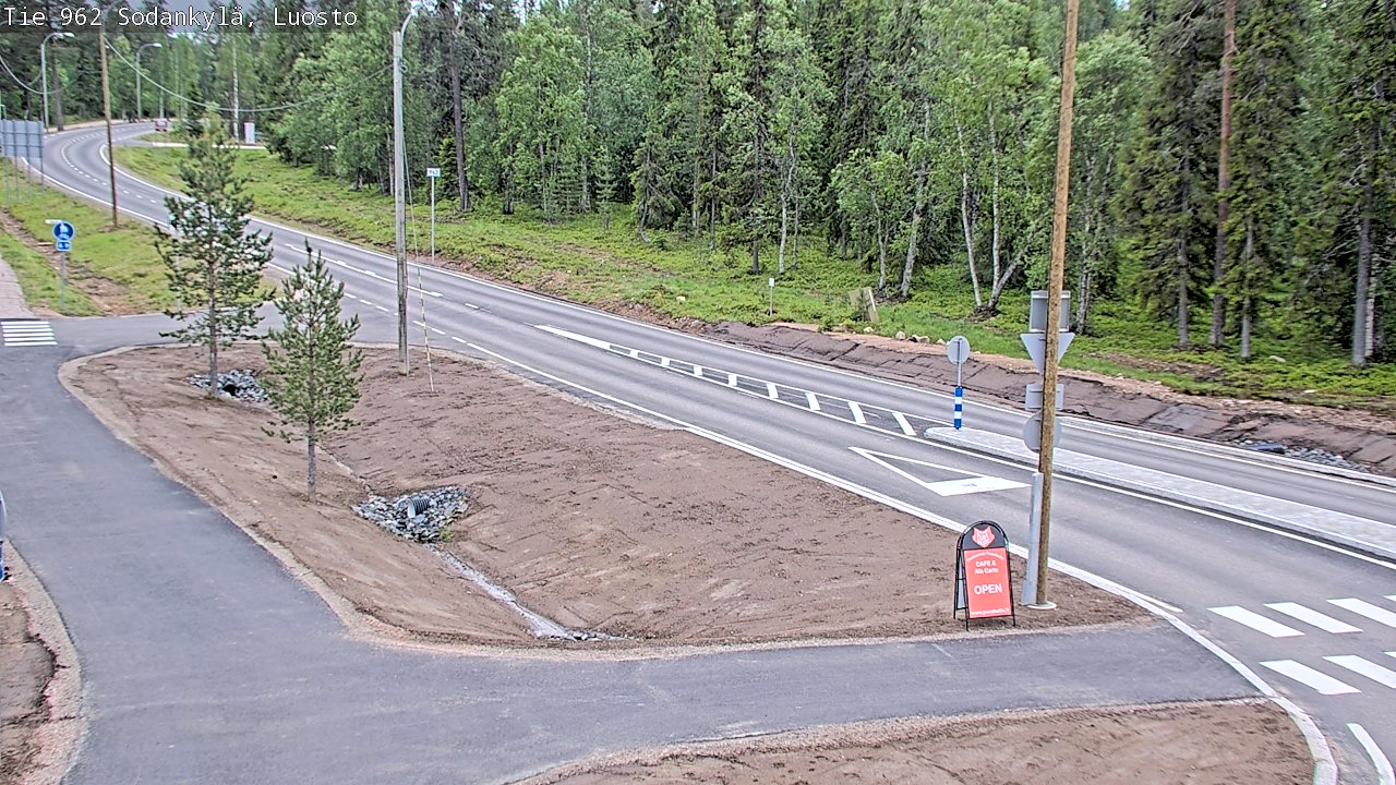 Kelikamerat Kuva Tie 962 Sodankylä, Luosto, Sodankylä, Lappi