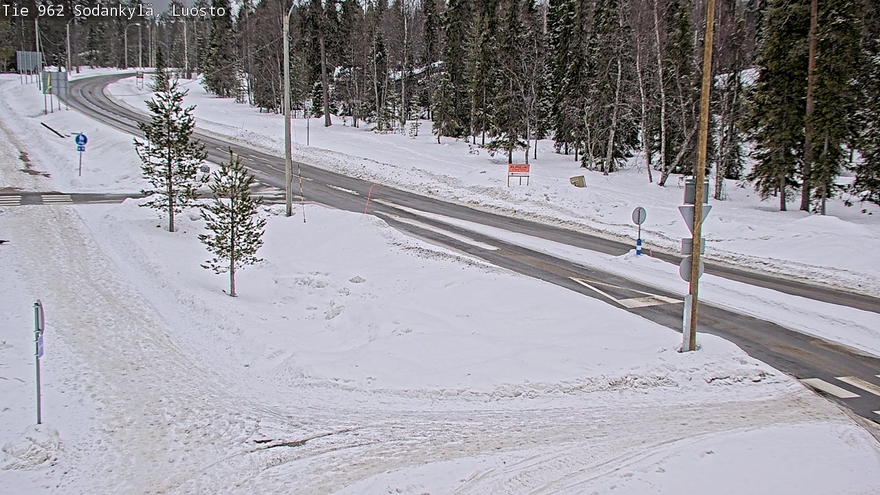 Kelikamerat Kuva Tie 962 Sodankylä, Luosto, Sodankylä, Lappi