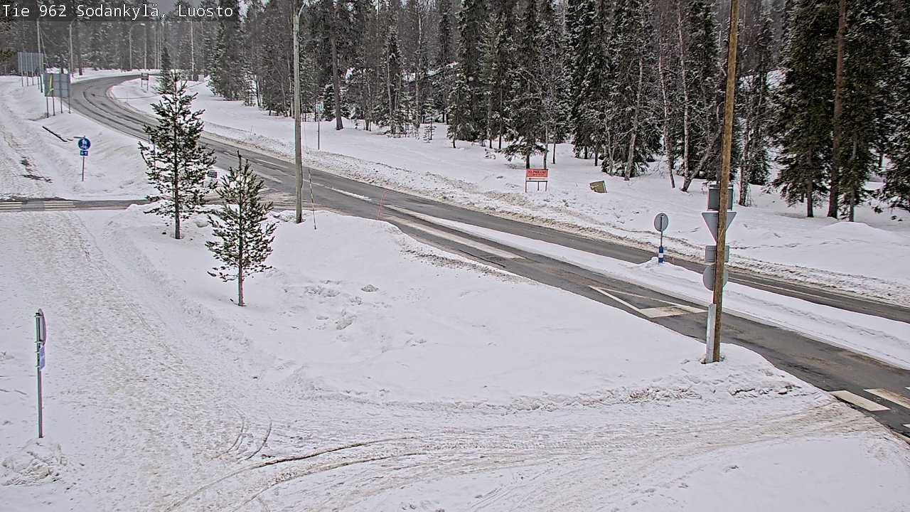 Kelikamerat Kuva Tie 962 Sodankylä, Luosto, Sodankylä, Lappi